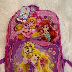 Disney Princess Palace Pets Backpack and Lunchbag